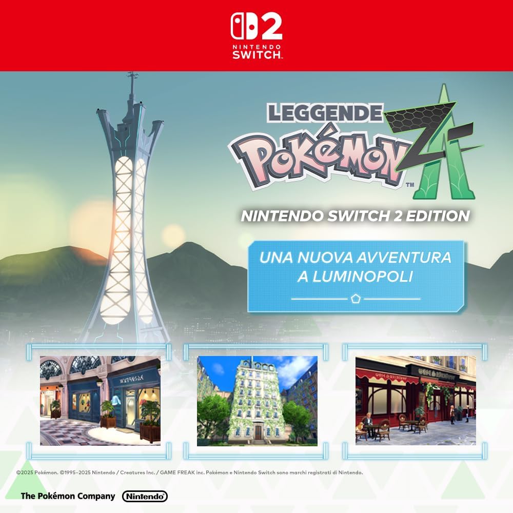 (RESERVA) Nintendo Switch 2 con Pokémon Legends Z-A