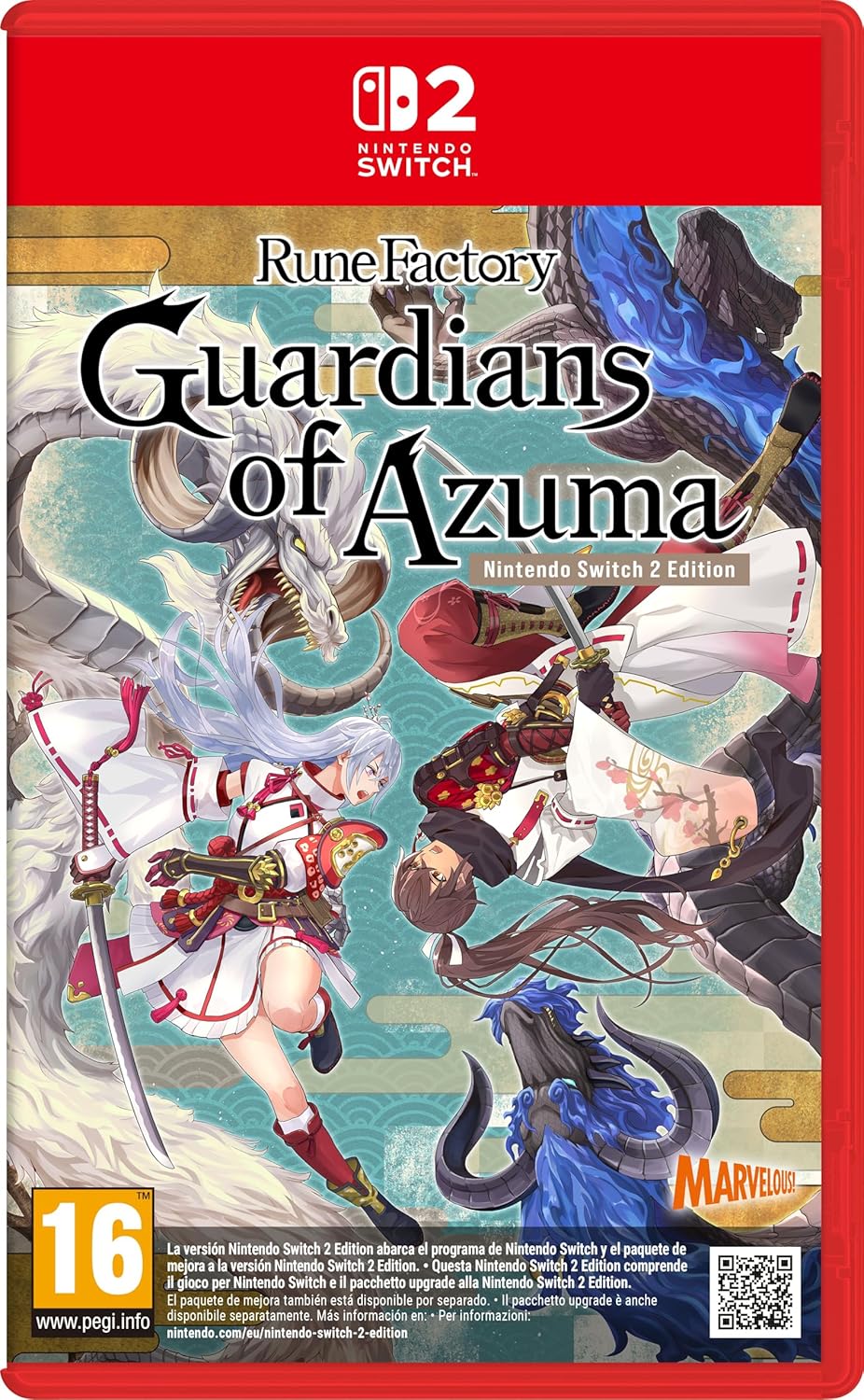 Marvelous Europe Limited Rune Factory: Guardians of Azuma - Switch 2